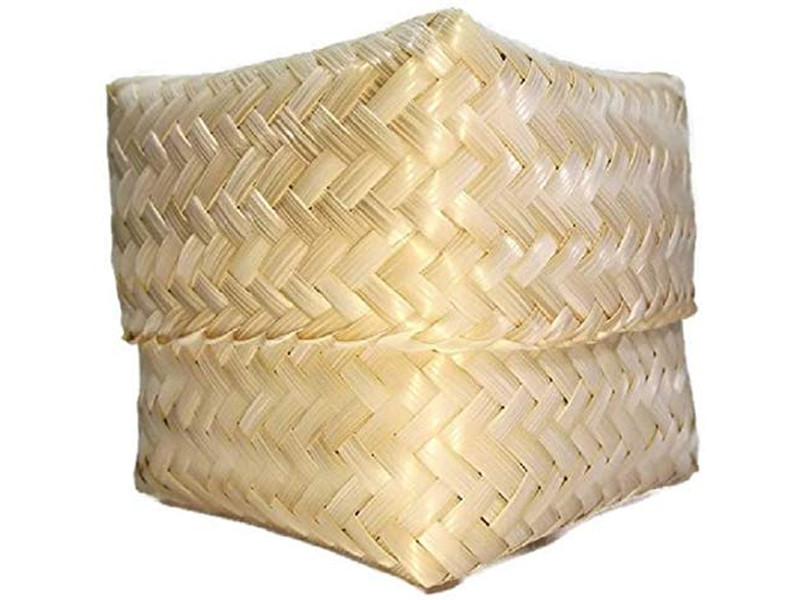 سلة بخار الديم سوم من الخيزران