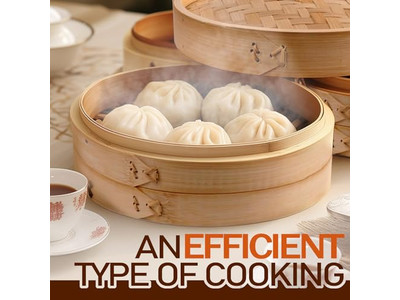 مبخرة ديم سام بامبو 10 سلة بخار الخيزران