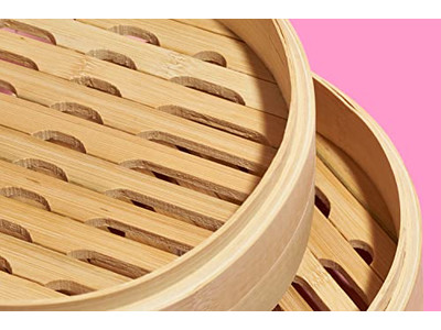 سلة بخار الخيزران للديم سوم والحلويات