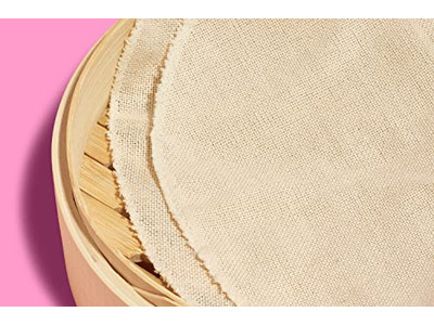 سلة بخار الخيزران للديم سوم والحلويات